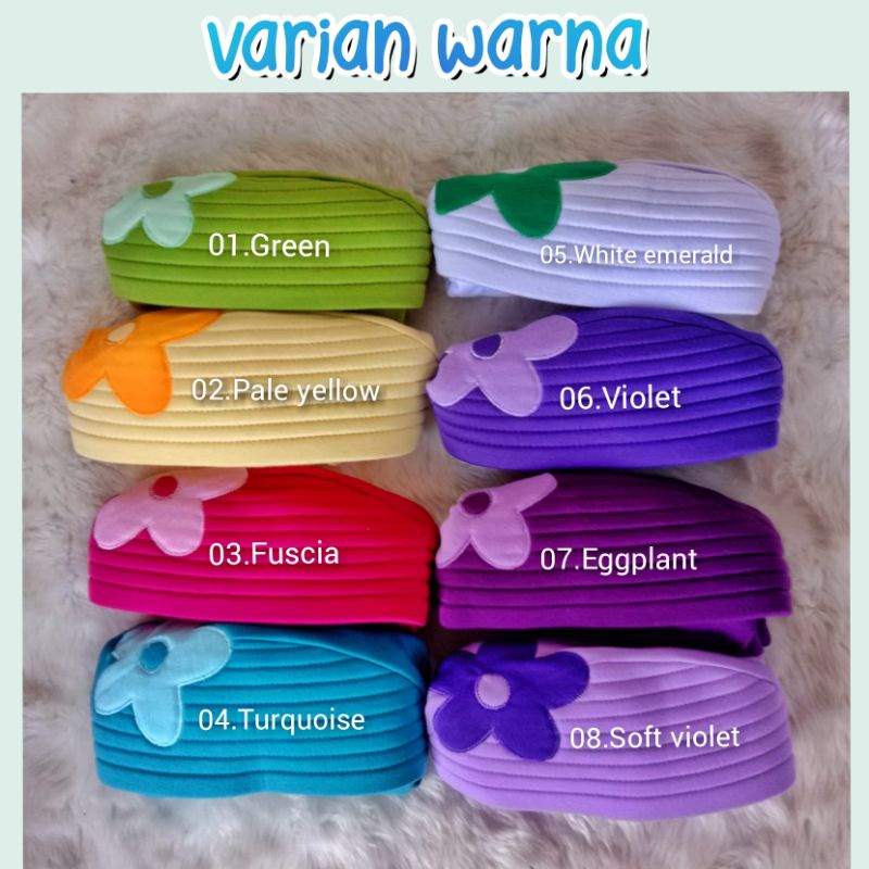 VANIA JILBAB ANAK SIZE S USIA 4 - 7 TAHUN VANIA BUNGA CEPLOK JILBAB ANAK SEKOLAH PAUD TK SD