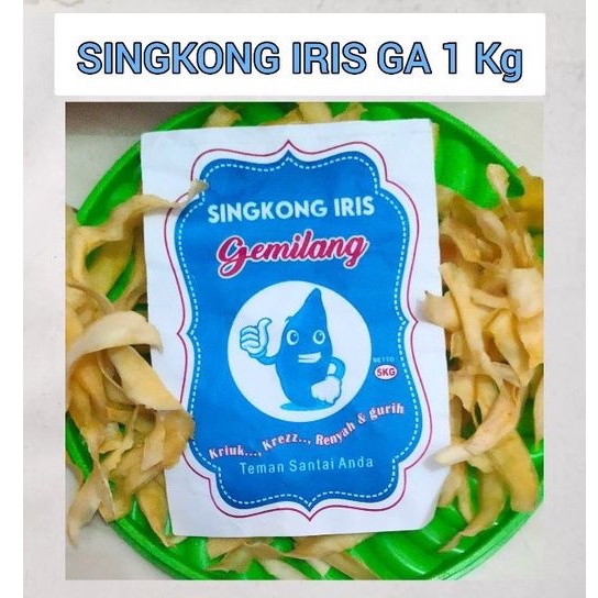 

Kerupuk Singkong Iris GA Mentah 1 Kg