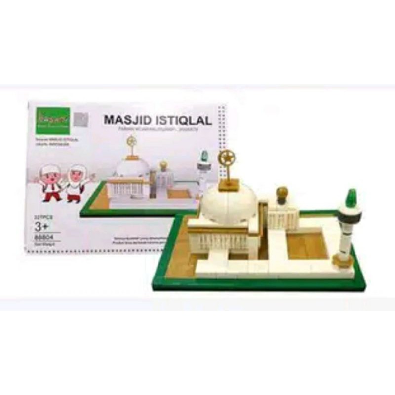 Lego Basumi Miniatur Masjid Istiqlal