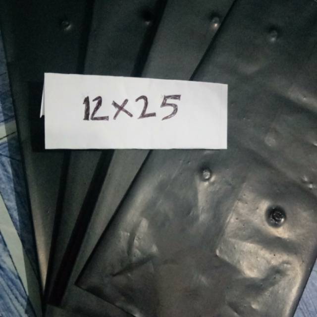 Polybag media tanam uk 12x25