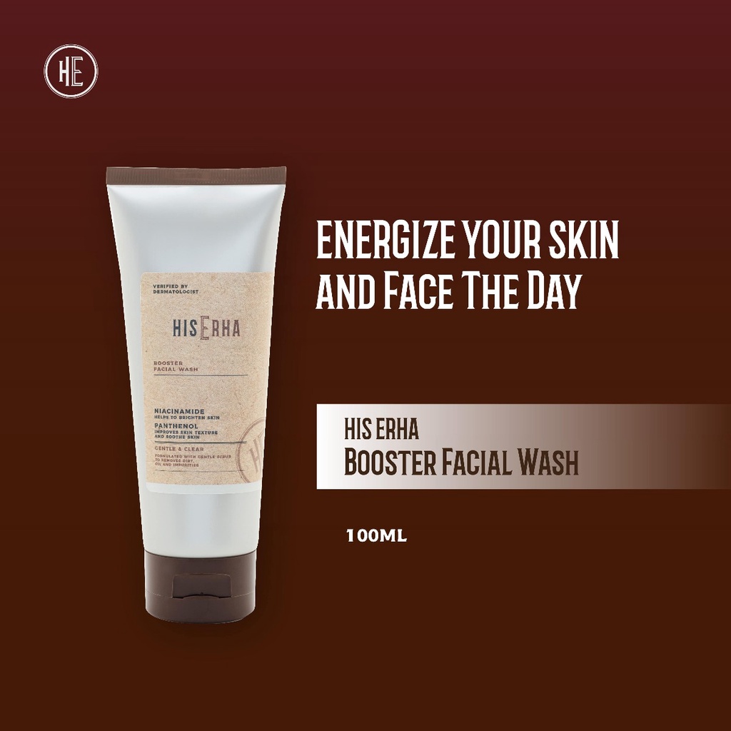 Erha His Erha Booster Facial Wash 100gr