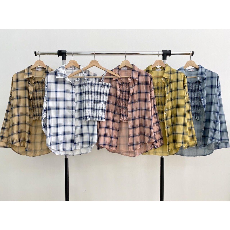 SET6062 Mallory Tartan Set Tanktop & Outer