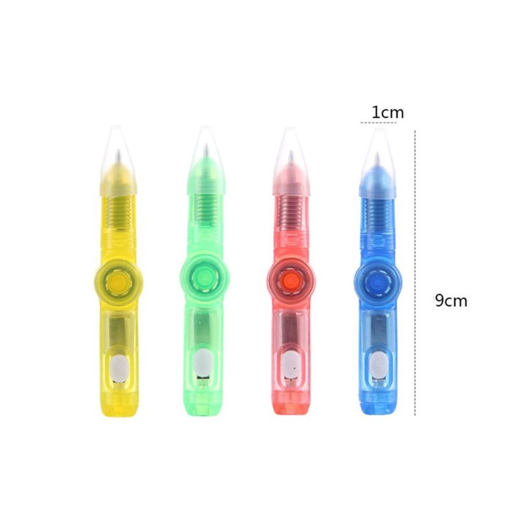 Mary 3.54x0.39in Kid Rotating Shiny Pen Finger Spinner Mainan Edukasi Anak Pelajar
