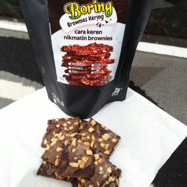 

Brownies Kering/Kacang