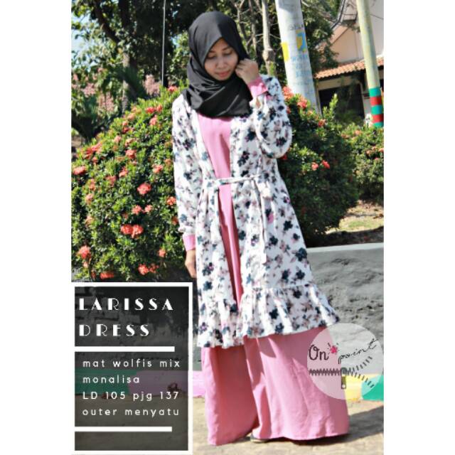 Gamis wanita.. larissa dress