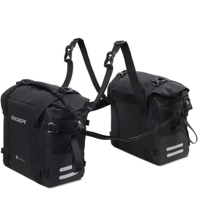 Tas Eiger Riding 910004348 Trax 1.1 Side Bag 40L Black ...