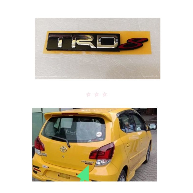 emblem Logo TRD S agya