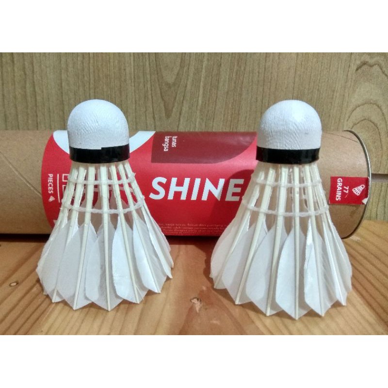Shuttlecock SHINE Tunas Bangsa isi 12/Tube