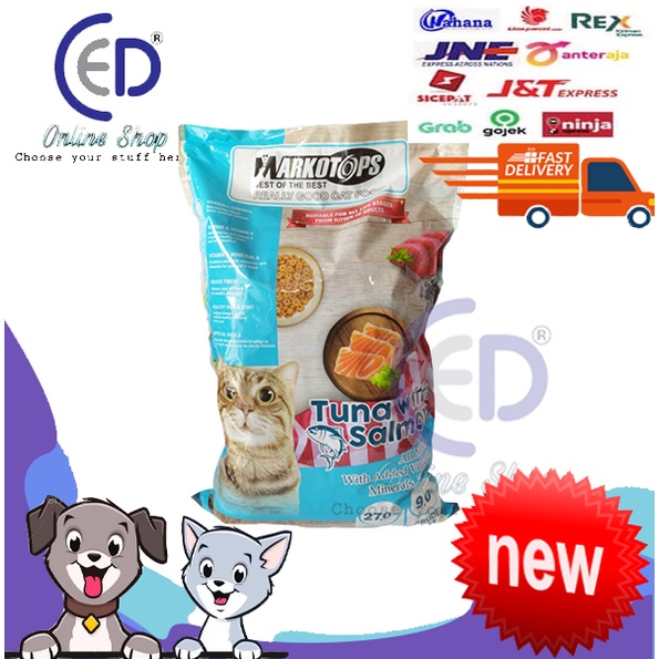 MAKANAN KUCING MARKOTOPS ADULT DAN KITTEN 20KG DISKON