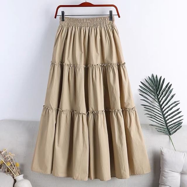 MIZUNI SKIRT / BAWAHAN WANITA / ROK KEKINIAN / ANDROK SUSUN