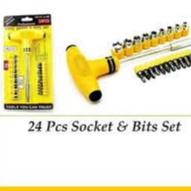 OBENG SHOCK T 24PCS IN 1 OBENG T KUNCI SHOCK