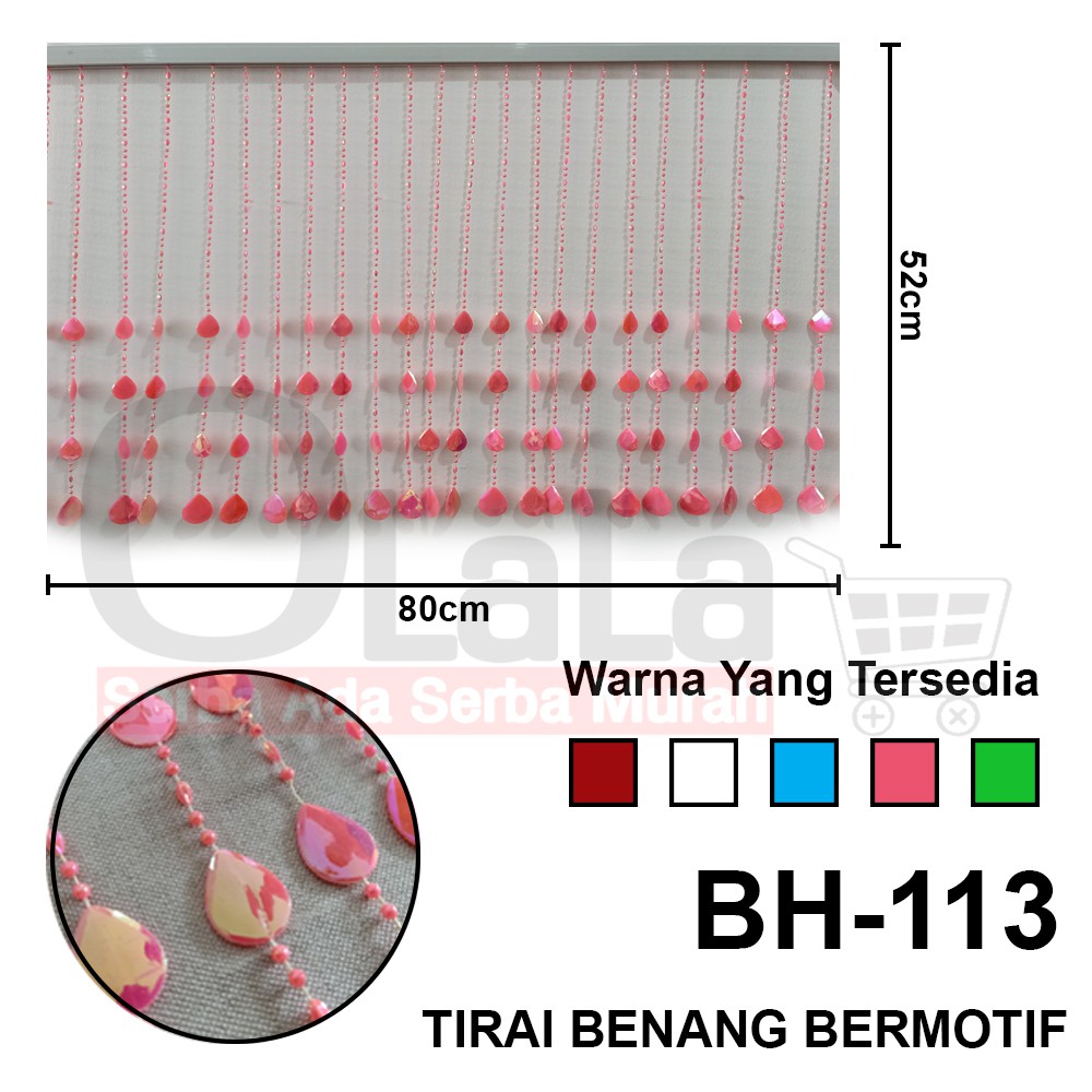 Tirai Benang Tirai Gliter Tirai Pintu BH -113