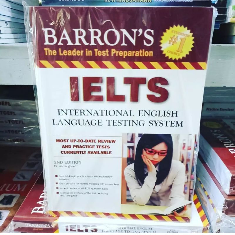jual buku IELTS ori by Barron's