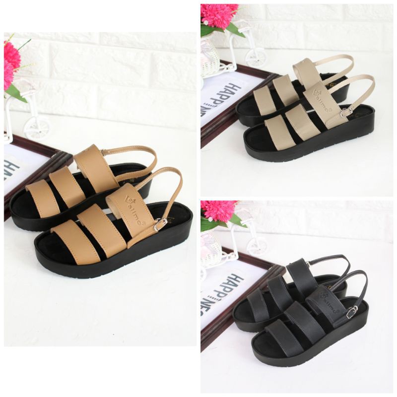 MIlicca Sandal Tali Wanita Platform Sandal Tatre