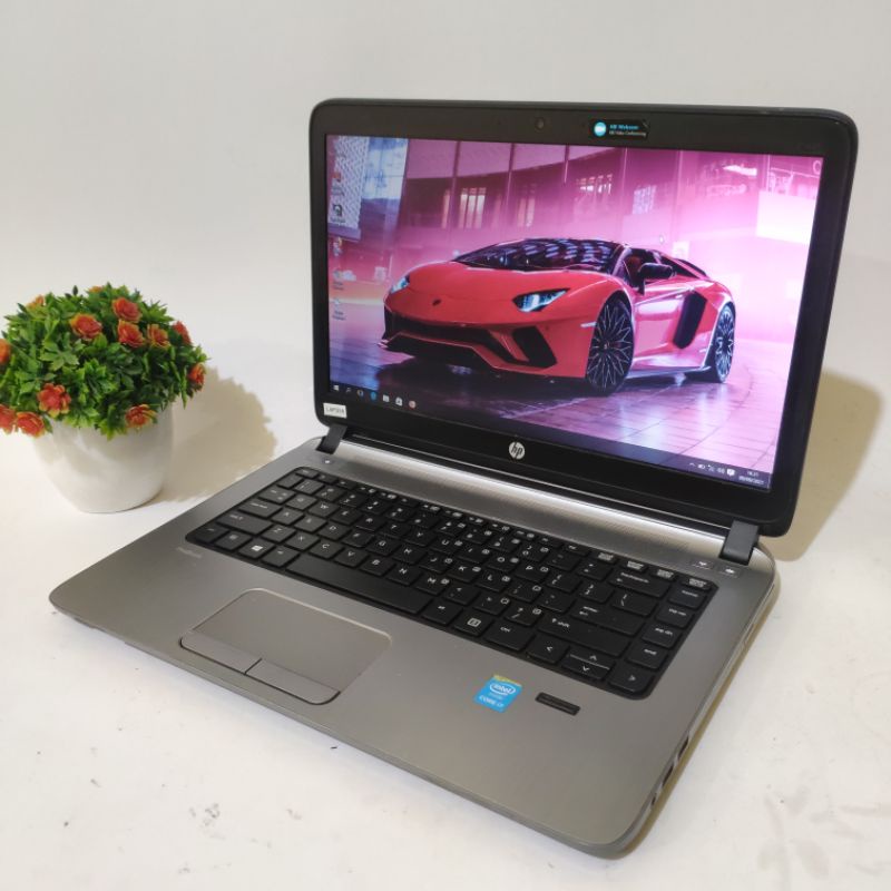 laptop gaming/desain rendering hp probook 440 g2 - core i7 gen5 - dual vga AMD Radeon