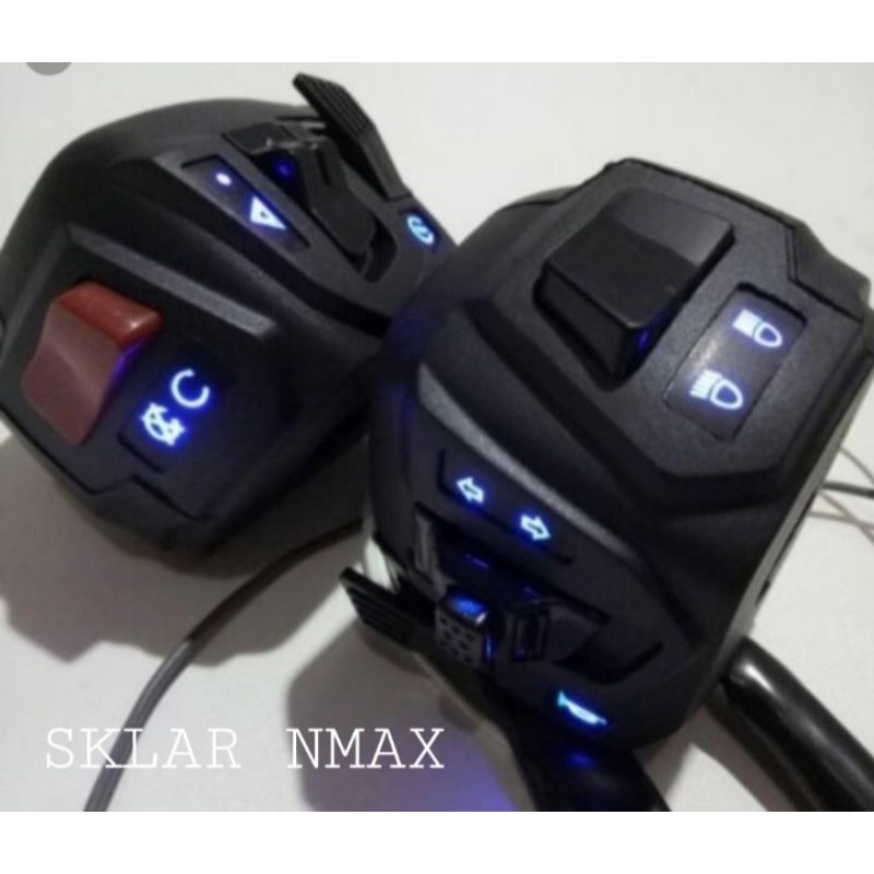 SKLAR SET NMAX YAMAHA MODEL SKLAR PULSAR LED YAMAHA NMAX