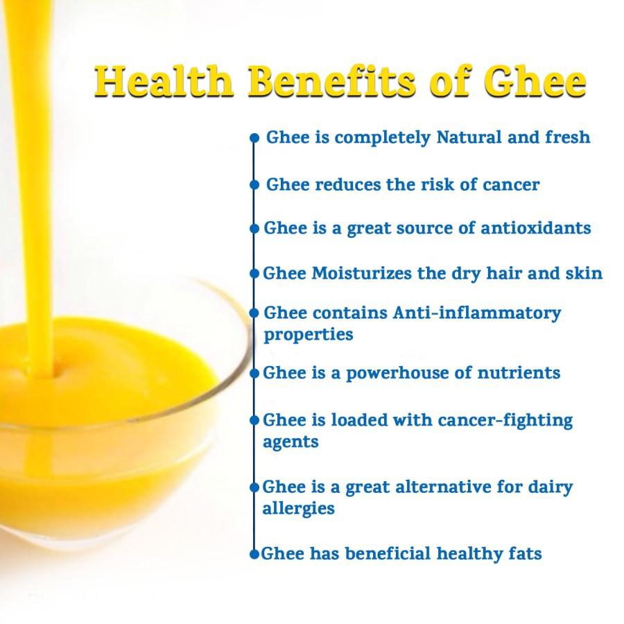 Ghee (Grass Fed Ghee Clarified Butter) 100 gr