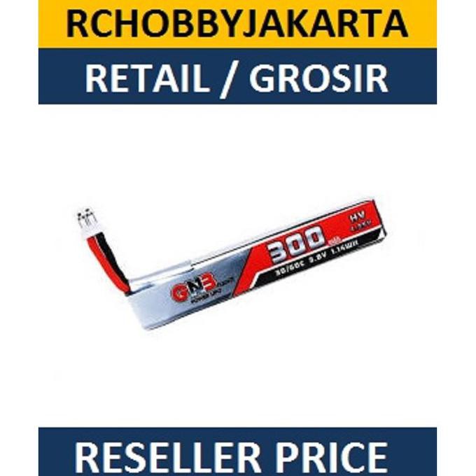 Gaoneng 300mah 1s 30C/60C LiHV Lipo battery e011 tinywhoop