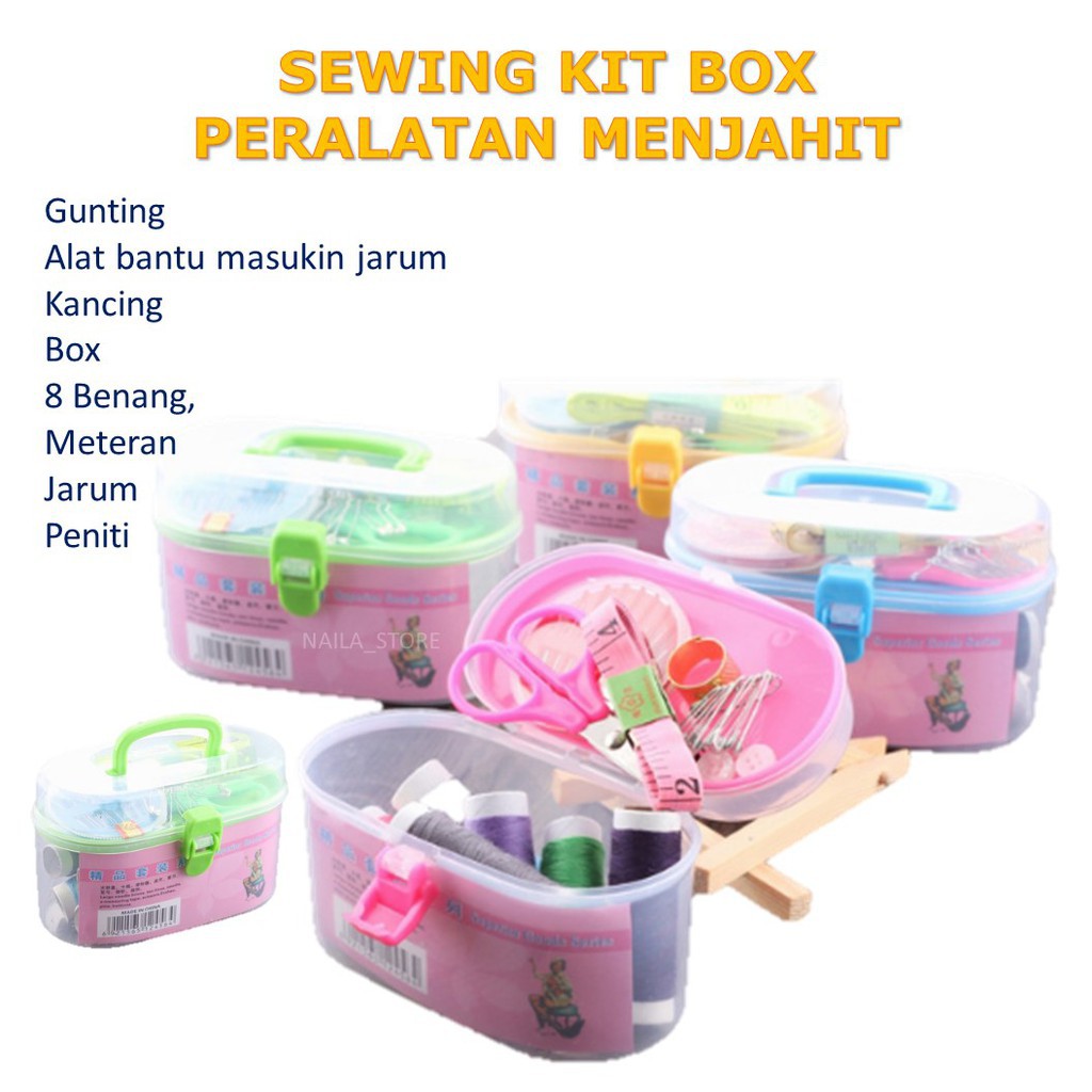 [ Cinicini ] SET Alat Jahit / Perlengkapan Jahit / Peralatan Jahit