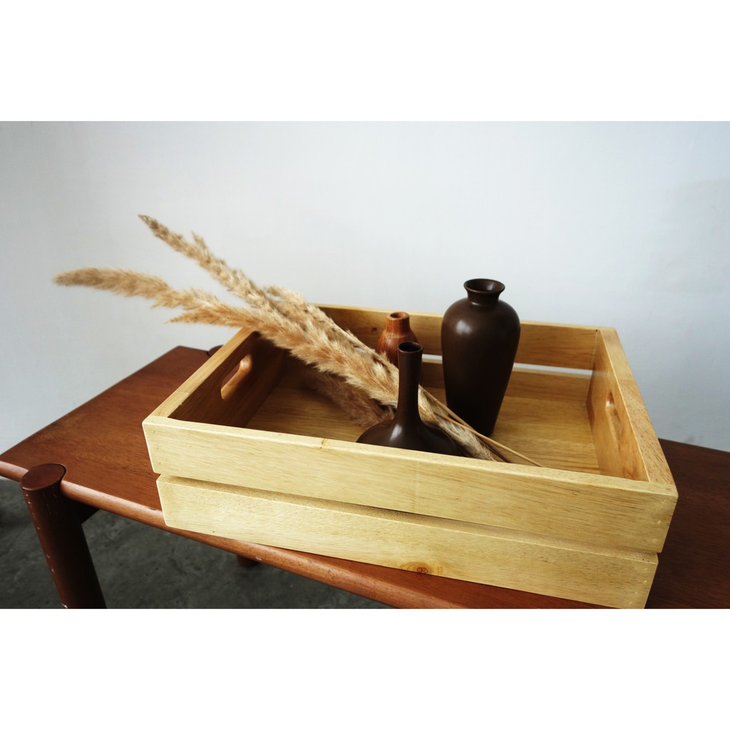 Keranjang Kayu | Wooden Crate |keranjang buah |kotak hampers