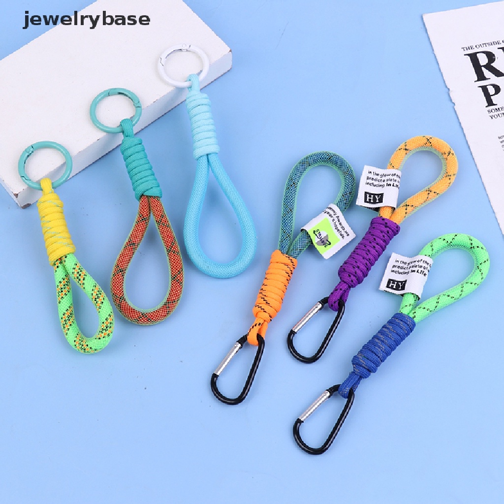 Tali Lanyard Model Gantung Bahan Mesh Kepang Fluorescent Untuk Case Ponsel