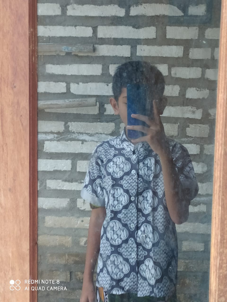 Kemko Batik Anak Motif Gelung Abu Usia 1 - 10 Tahun