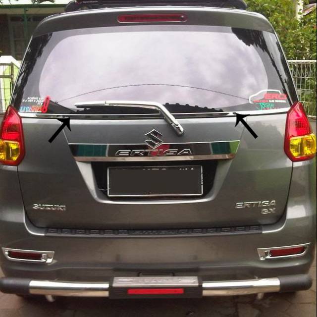 BEMPER BELAKANG PENGAMAN BELAKANG TANDUK BELAKANG MOBIL new ERTIGA