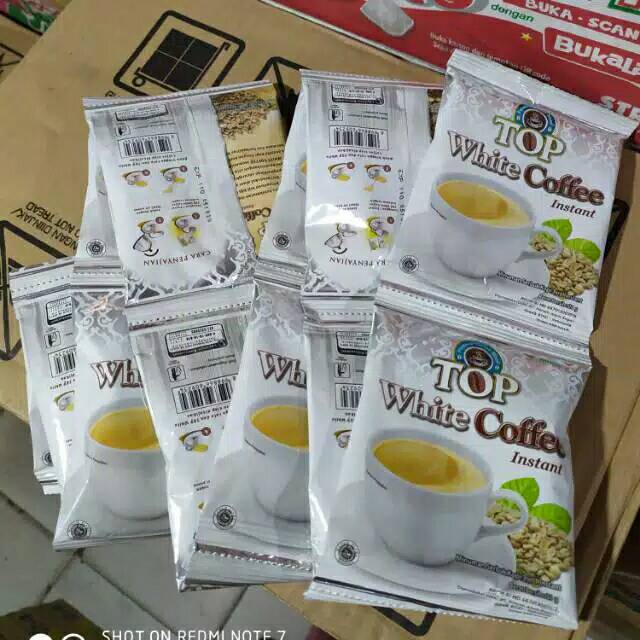 

KOPI TOP WHITE renceng isi 12 sachet