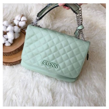 TAS WANITA GGUESSSSS SHIANN QUILTED CONVERTIBLE CROSSBODY #66852