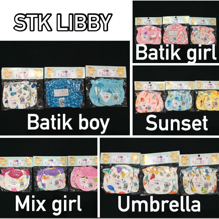 SALE 1Pcs Sarung Tangan Libby / 1 Pasang Sarung Tangan Kaki Bayi CBKS