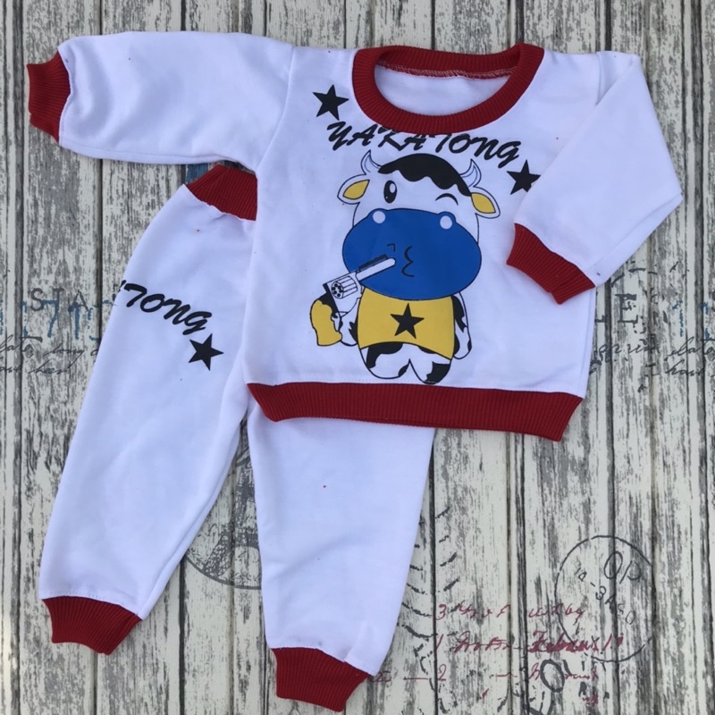 PROMO 7.7 Joger Bayi Setelan Baju bayi setelan Joger bayi lucu Motif Yakajong DNW BABY