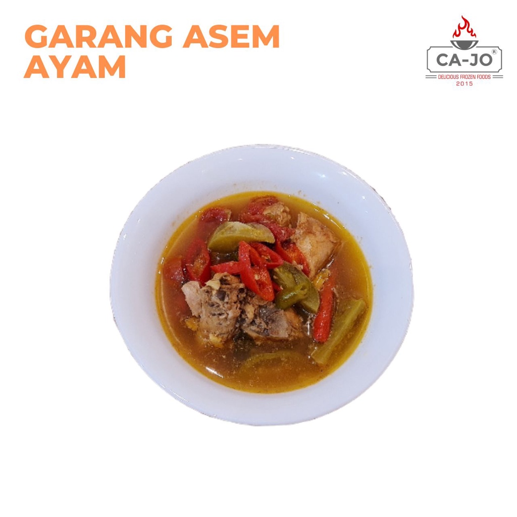 

Makanan instan / Garang Asem Ayam 400 gram / Frozen Food