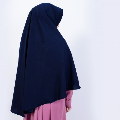 [BRAND HUSNA HIJAB] Khimar Ped Ukuran XL Standar / Kerudung Ped