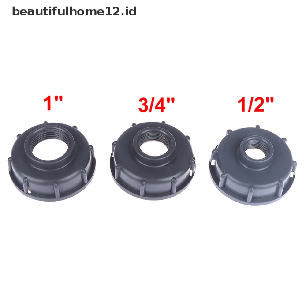 (Beautifulhome12.Id) Adapter Konektor Tangki Ibc S60X6 Ke 1 / 2 &quot;3 / 4&quot; 1 &quot;