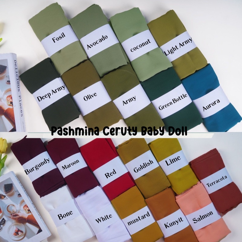 Pashmina Ceruty Baby Doll Part 1