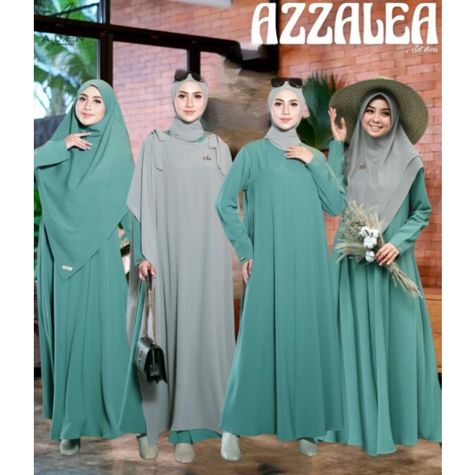 GAMIS WANITA AZZALEA SERIES BY ADEN GAMIS YANG BISA DIPAKAI BEBERAPA STYLE SANGAT CANTIK DAN HARGA M