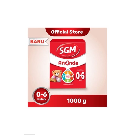 Susu SGM 0-6 bulan dan SGM 6-12 bulan 1000gram