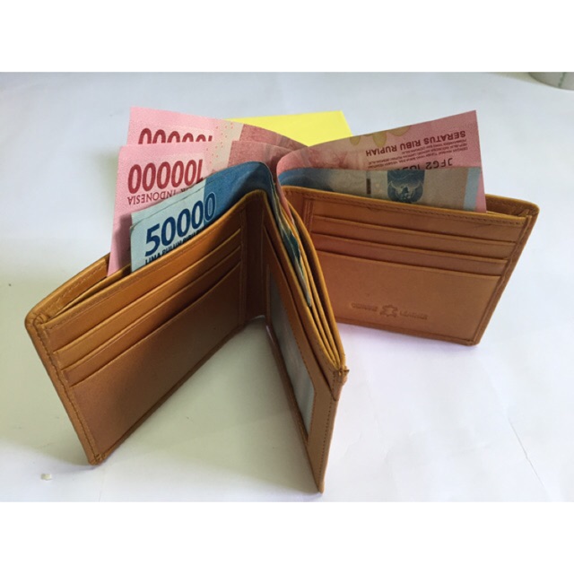 Dompet Kulit 3 In 1 Asli Kartu Banyak 3 Slot Uang