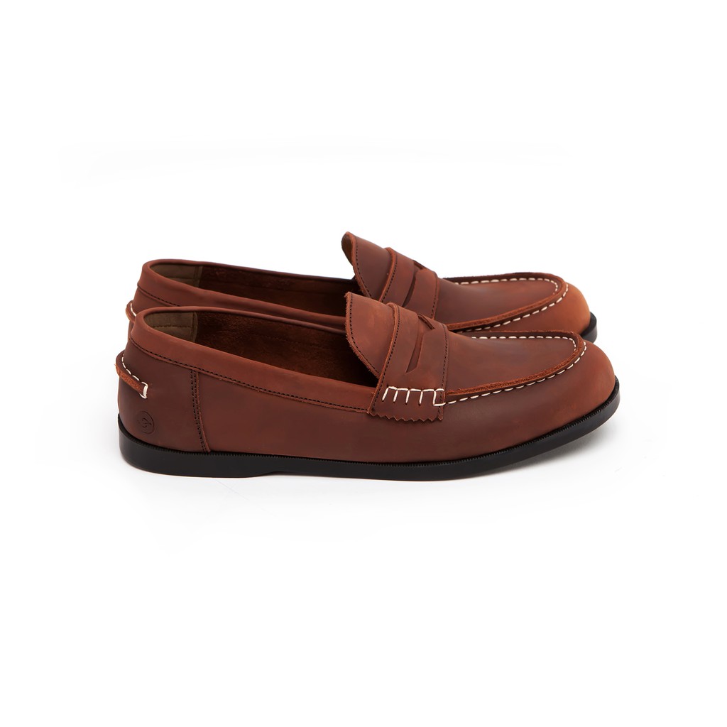 GUSTAVO | Indopride | Sepatu Kulit Asli Casual Klasik Pria/Cowok -Loafers- Footwear Zapato