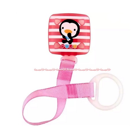 Puku Pacifier Chain Empeng Dot Bayi Dengan Tali Gantung Pukku Dott For Baby