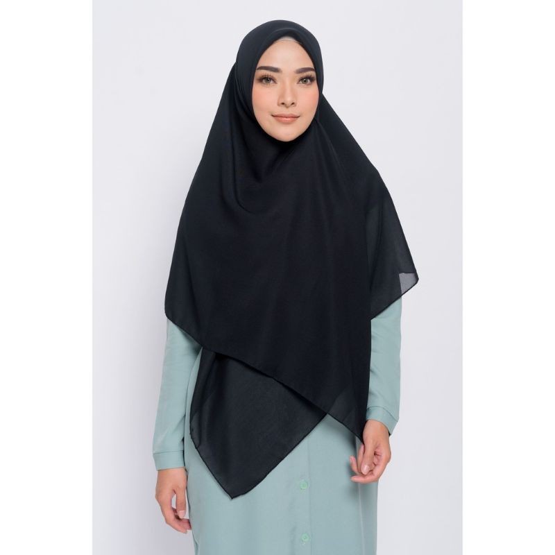 hijab syari polos bellsa zaskia mecca original