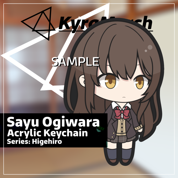 Keychain Higehiro Sayu Ogiwara
 | KyraMerch Anime Fanmerch Dealer