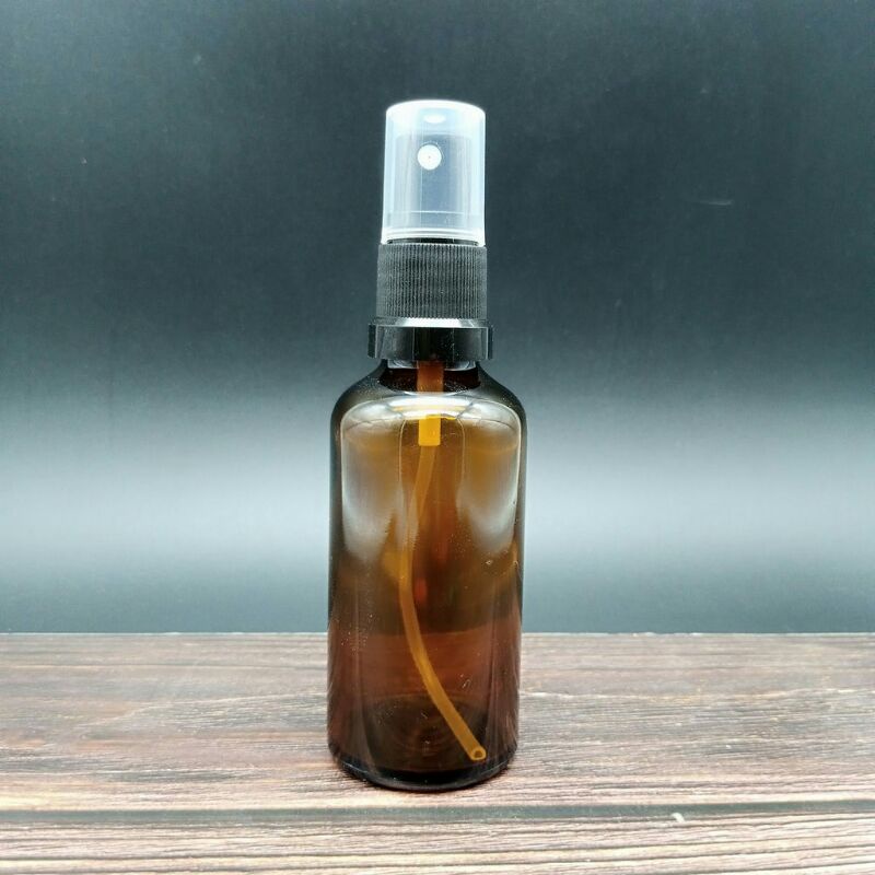 Botol spray kaca tebal amber 30 ml