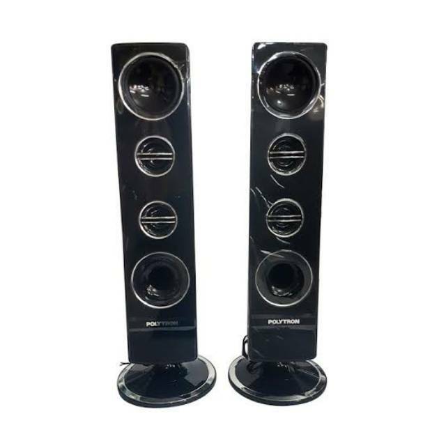 SPEAKER TOWER POLYTRON PISAHAN TV LED 