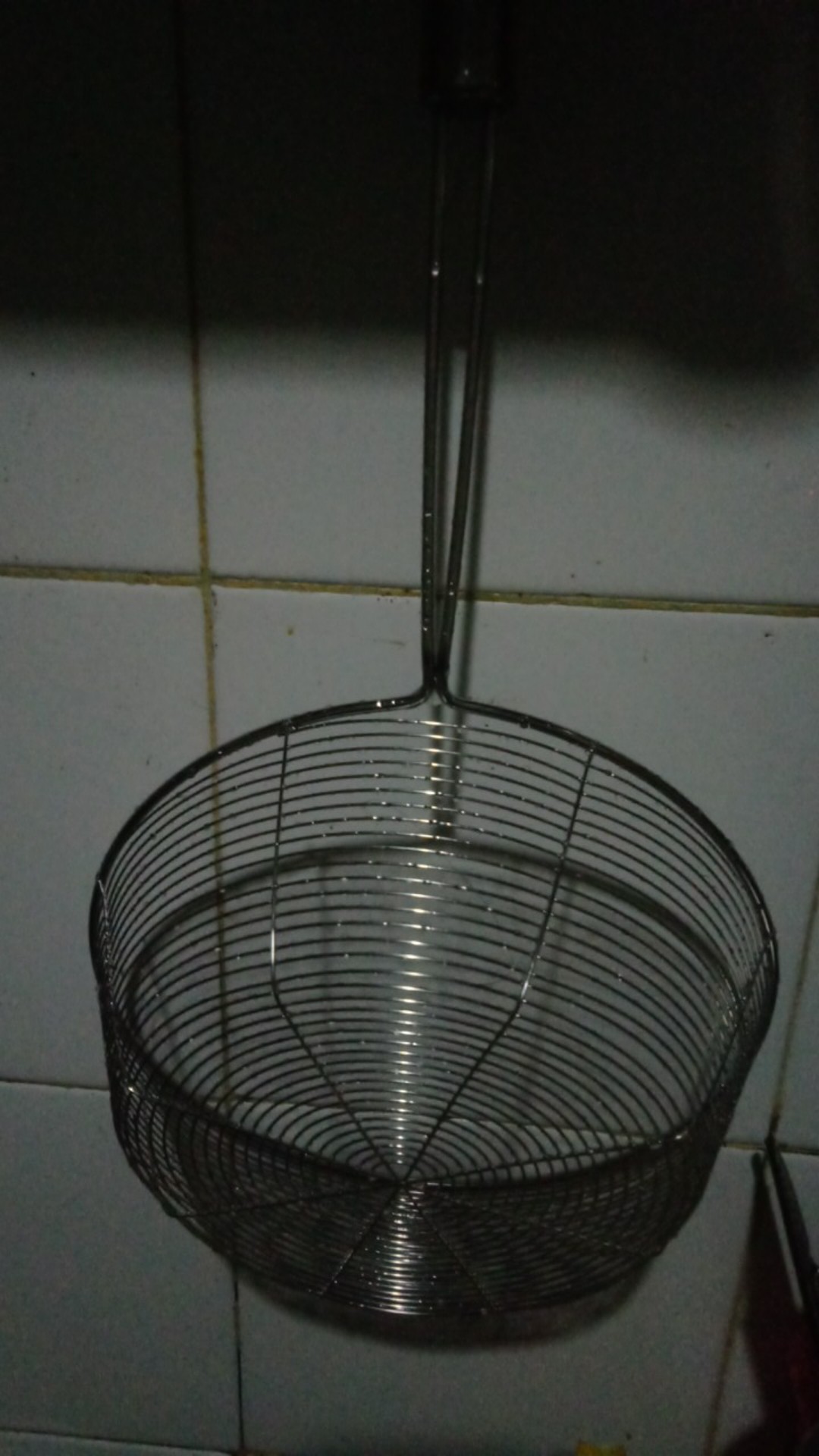 Serok Mangkok Gagang Stainless Tebal Untuk Gorengan Kentang Bagus Murah Berkualitas Antikarat