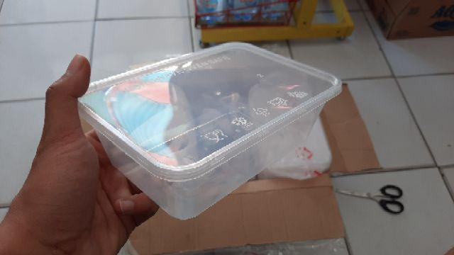 Murah Food Container Pp Thinwall Rect Kotak Makan Plastik Persegi Panjang