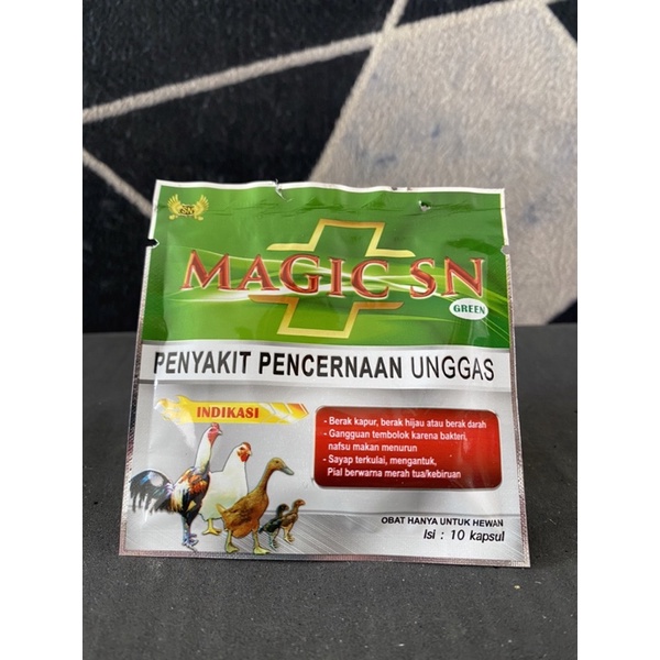 Magic SN obat pencernaan herbal untuk ayam