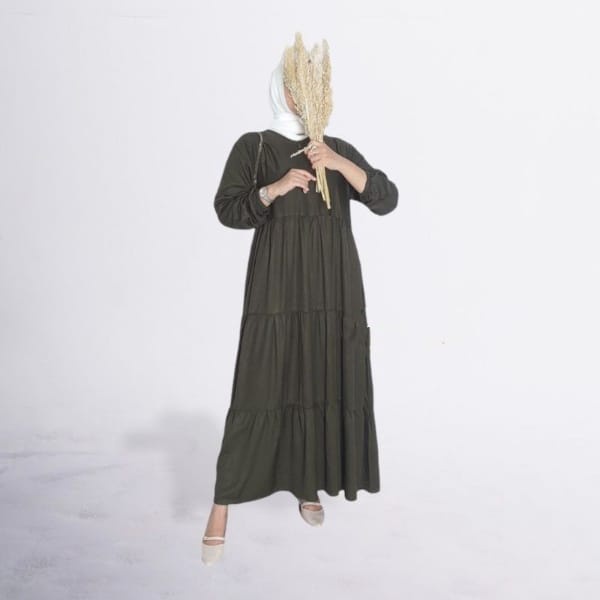 AUFA MIDI DRESS GAMIS BUSUI FRIENDLY
