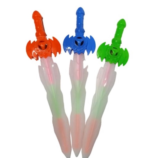 Mainan Pedang Anak Sword Lampu Warna/ Pedang Led