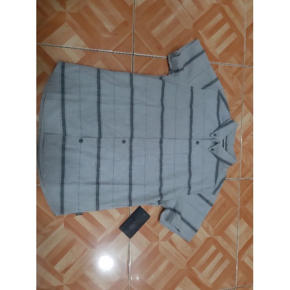 Kemeja Anak Hurley Thompson Boys Short Sleeve Shirt Grey